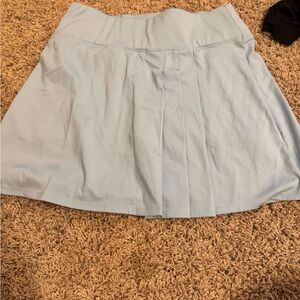 Tommy Bahama Light Blue Pleated A-Line Golf & Tennis Skirt